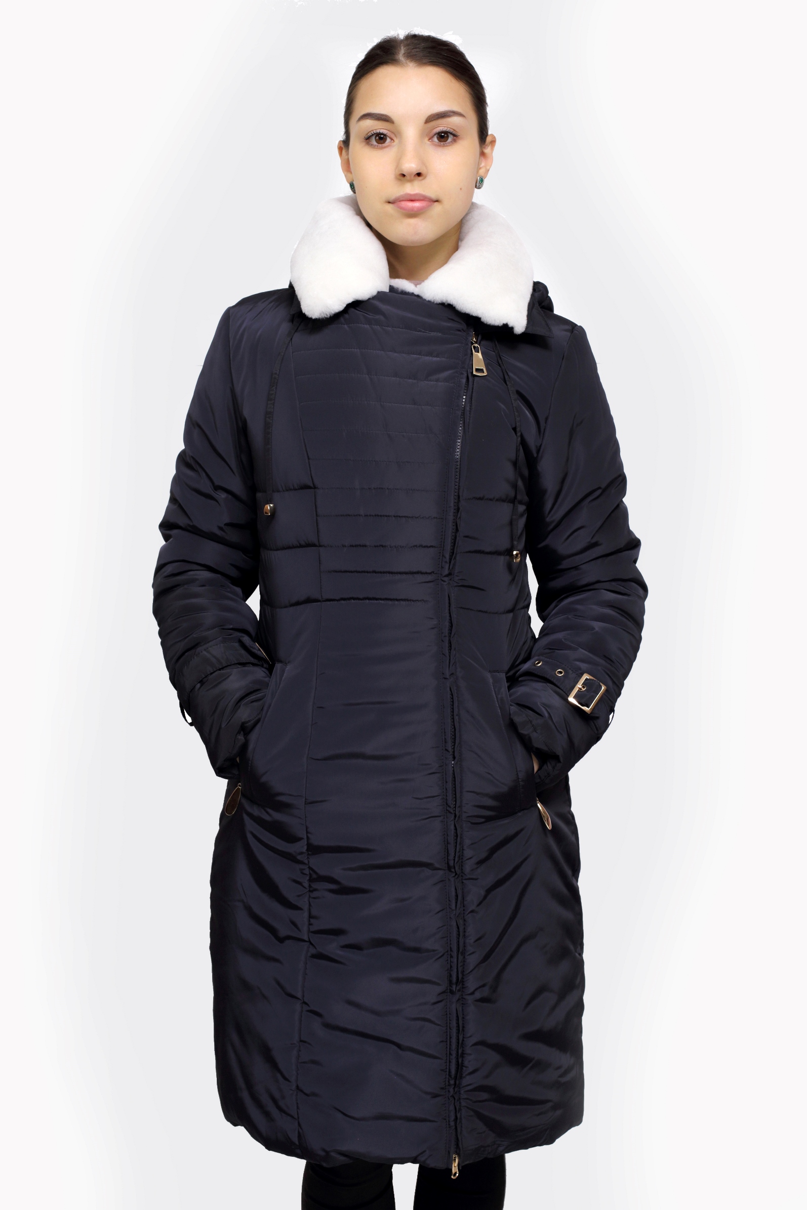 Пуховик TL-1355 Blue Пуховик TL-1355 Blue