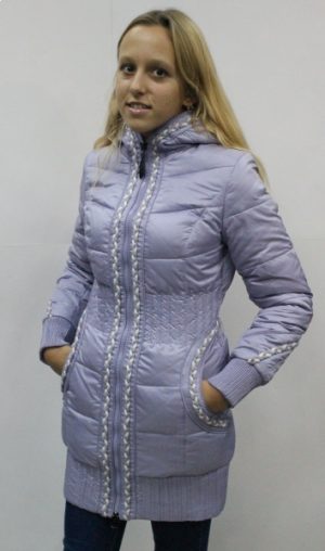 Пуховик 12-305 (40) Фіолетовий