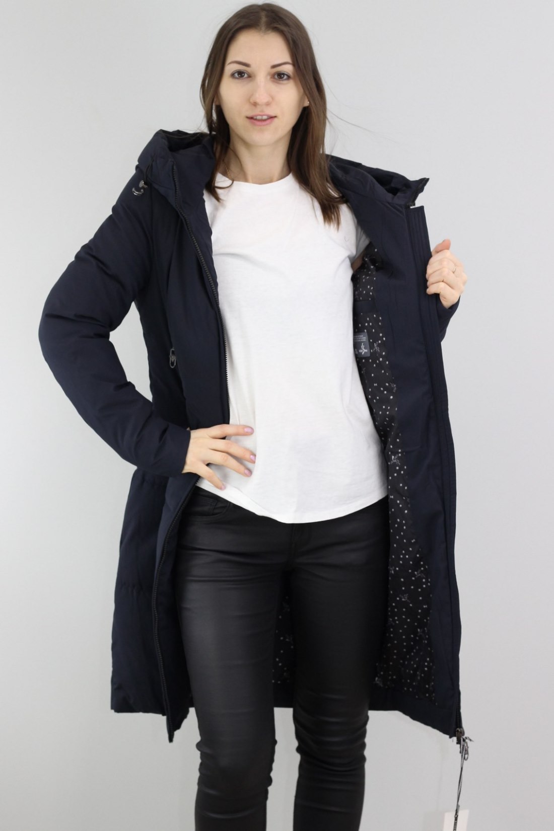 Пуховик А876 Синий Пуховик А876 Синий