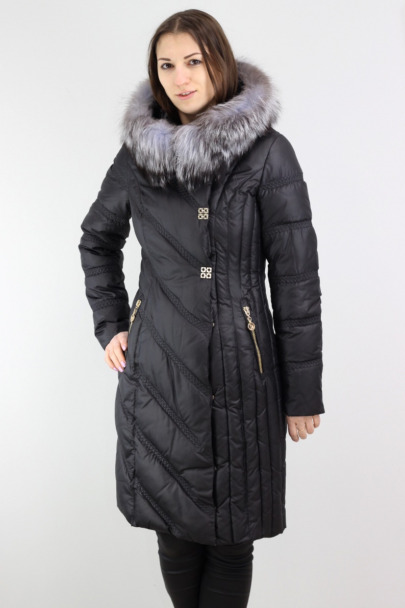 Пуховик SK-4802 12 Черный Пуховик SK-4802 12 Черный