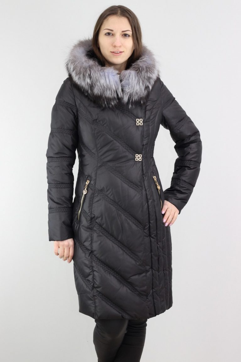 Пуховик SK-4802 12 Черный Пуховик SK-4802 12 Черный
