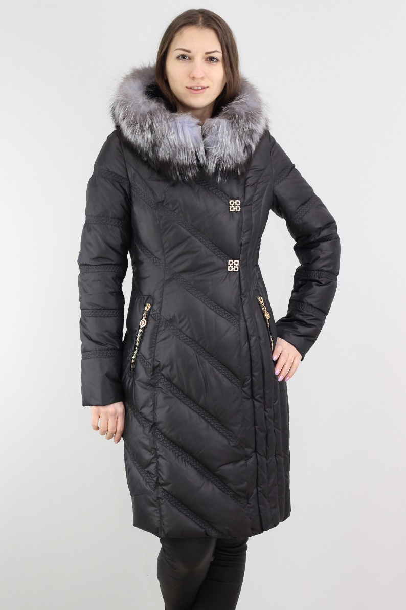 Пуховик SK-4802 12 Черный Пуховик SK-4802 12 Черный