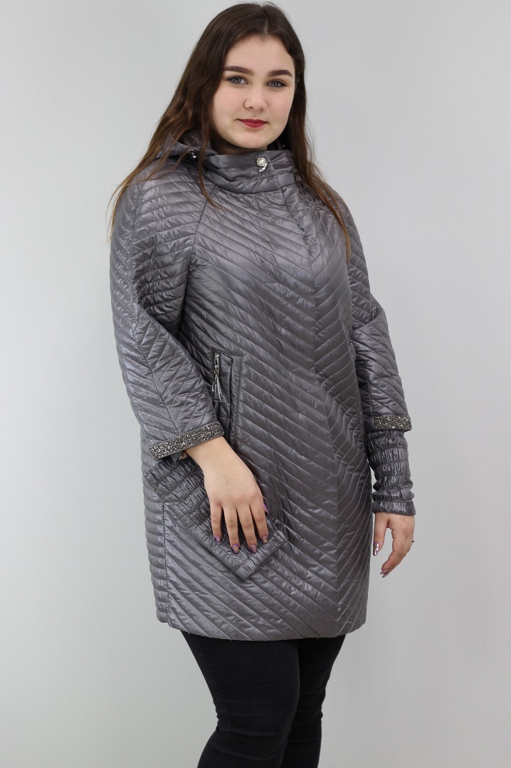 Куртка F738-1 Серый/Черный/Пудра/Графит Куртка F738-1 Серый/Черный/Пудра/Графит