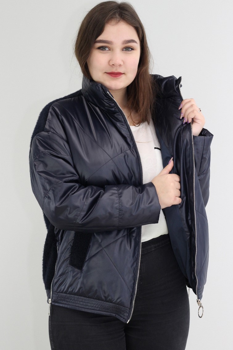 Куртка АМ-9781 Синяя Куртка АМ-9781 Синяя