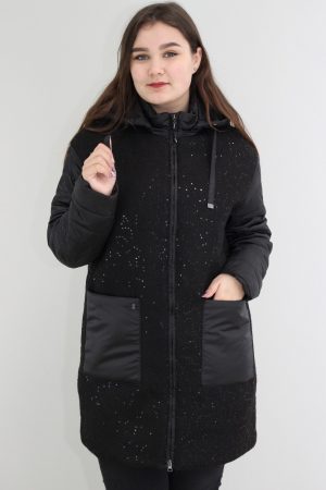Куртка 21В631-1 Черная