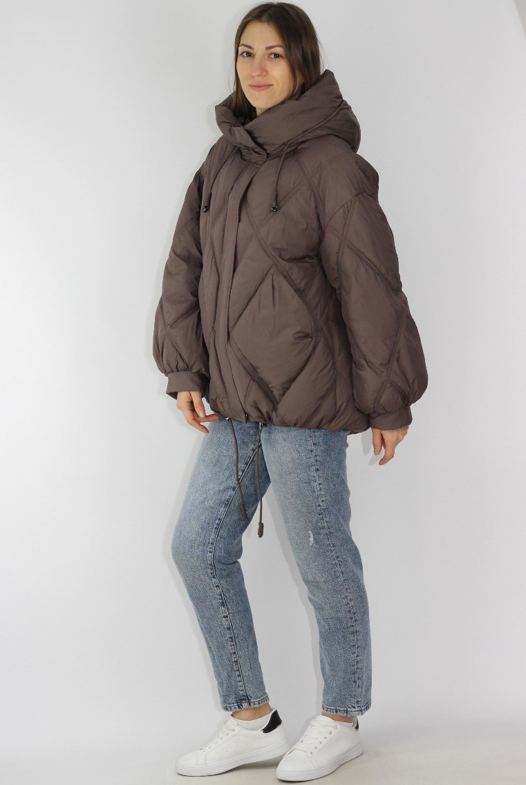Пуховик W8005 (888) Какао Пуховик W8005 (888) Какао